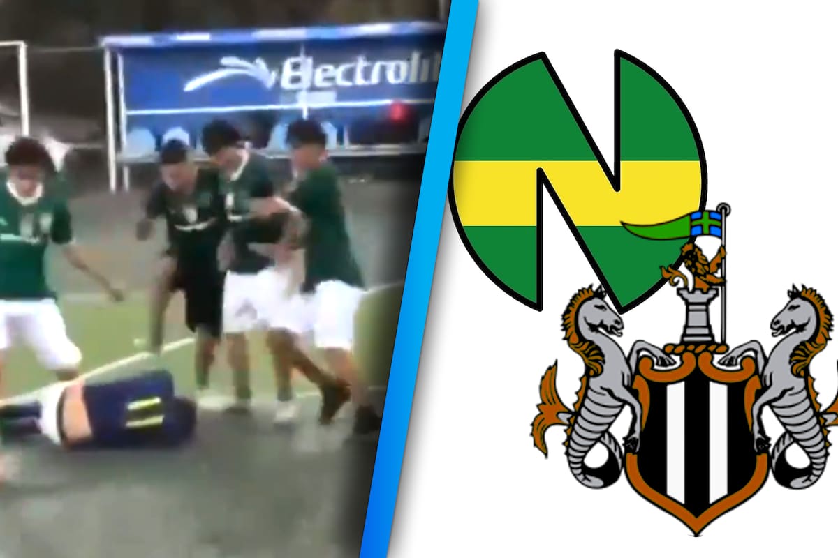 Niupi vs Newcastle termina en pelea campal en Guadalajara
