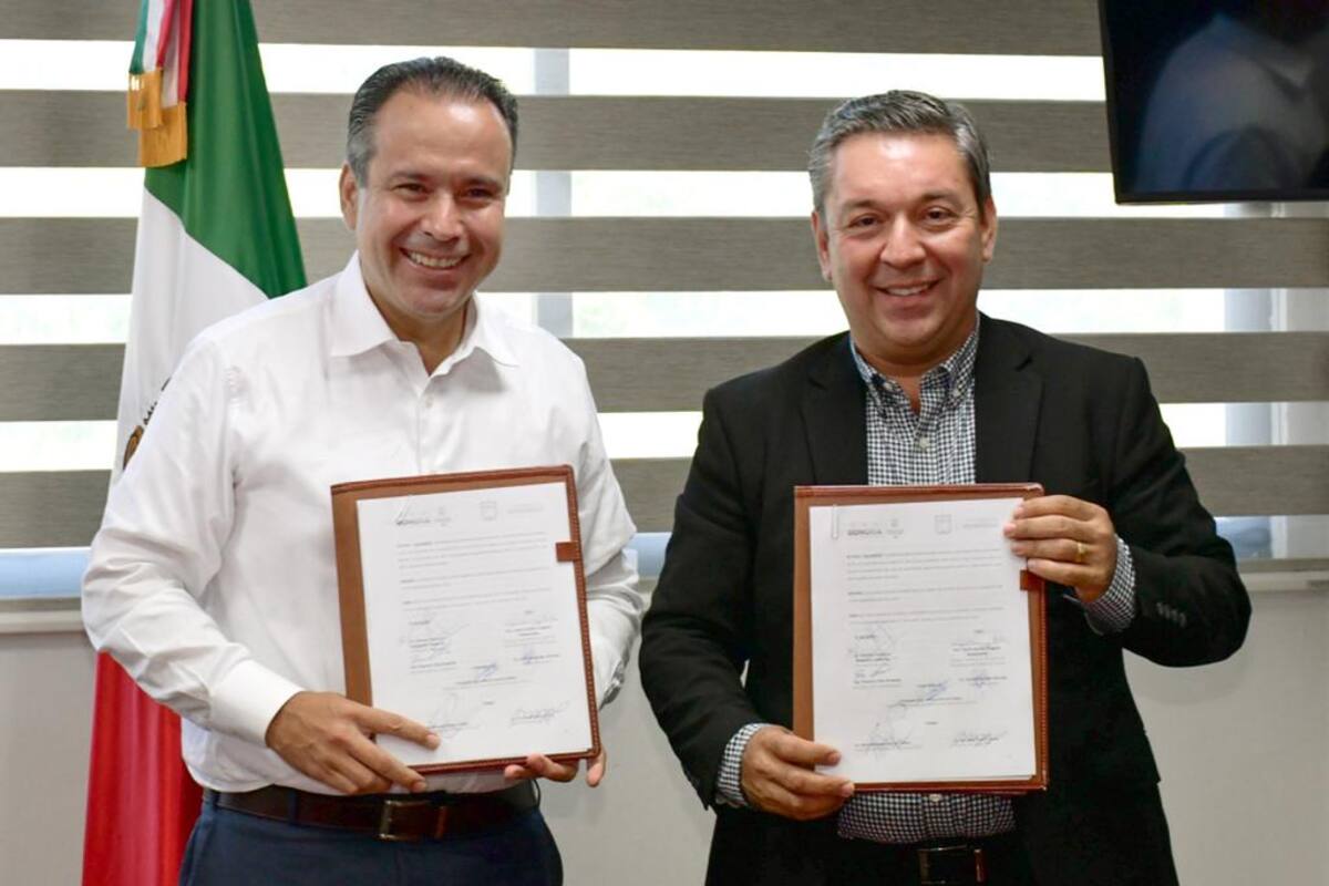 Firma Antonio Astiazarán acuerdo con SEC para regularizar terrenos de escuelas