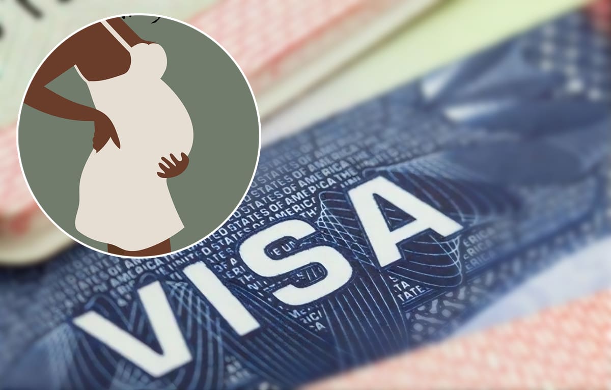 No han cancelado visas a mujeres embarazadas que cruzan a Estados Unidos. Foto: Archivo