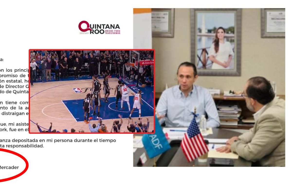 Renuncia el director del SAT en Quintana Roo, Héctor Contreras Mercader por polémica tras ser visto en la final de la NBA en Nueva York