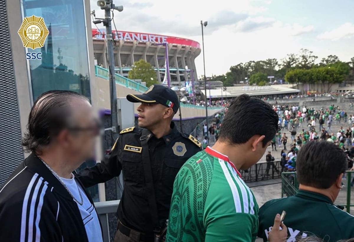 Operativo “Estadio Seguro” de la SSC. | Foto: Secretaría de Seguridad Ciudadana de la Ciudad de México