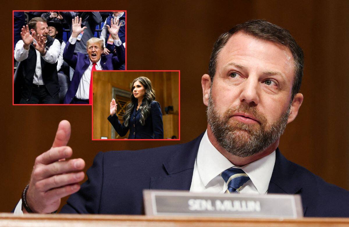 Trump nombra a Markwayne Mullin como nuevo secretario de Seguridad Nacional | Foto: Reuters/Facebook