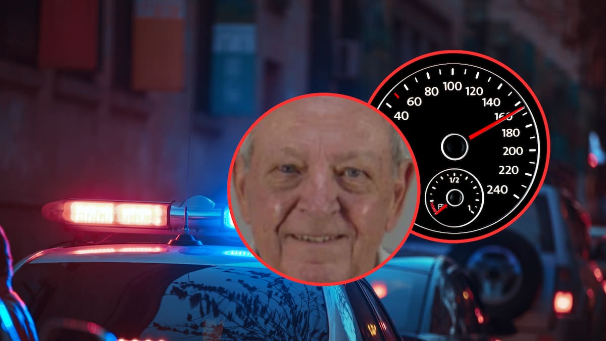 Un hombre de 85 años fue arrestado en Florida por conducir a más de 160 kilómetros por hora mientras fumaba un cigarrillo: “Sólo daba un paseo en mi auto favorito”