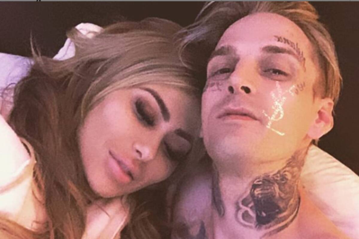 Arrestan a novia de Aaron Carter por violencia doméstica