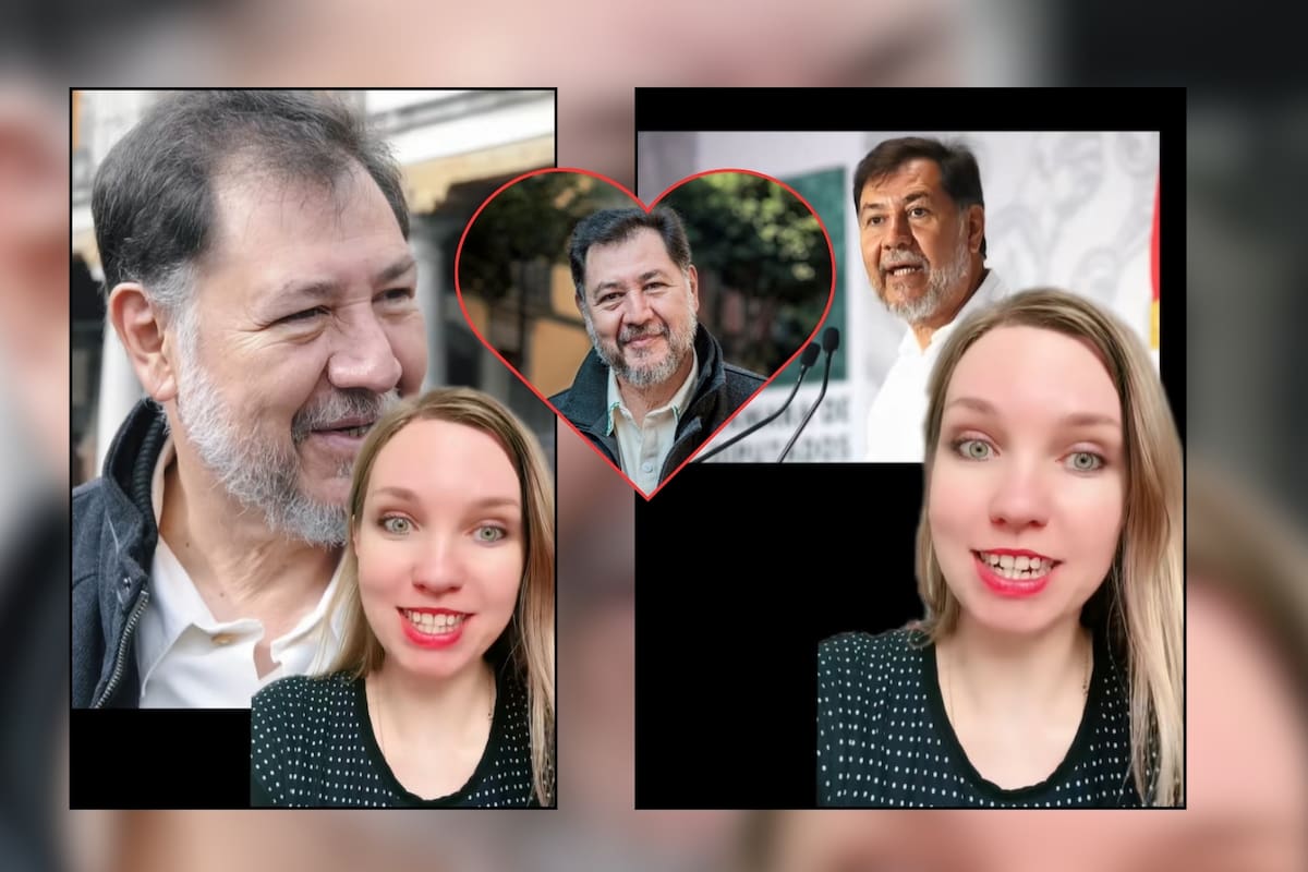 Joven rusa declara su amor por Gerardo Fernández Noroña y dice que su deseo más grande es conocerlo y tener una cita con él porque es “el hombre perfecto”: “El más brillante y guapo de todo México”