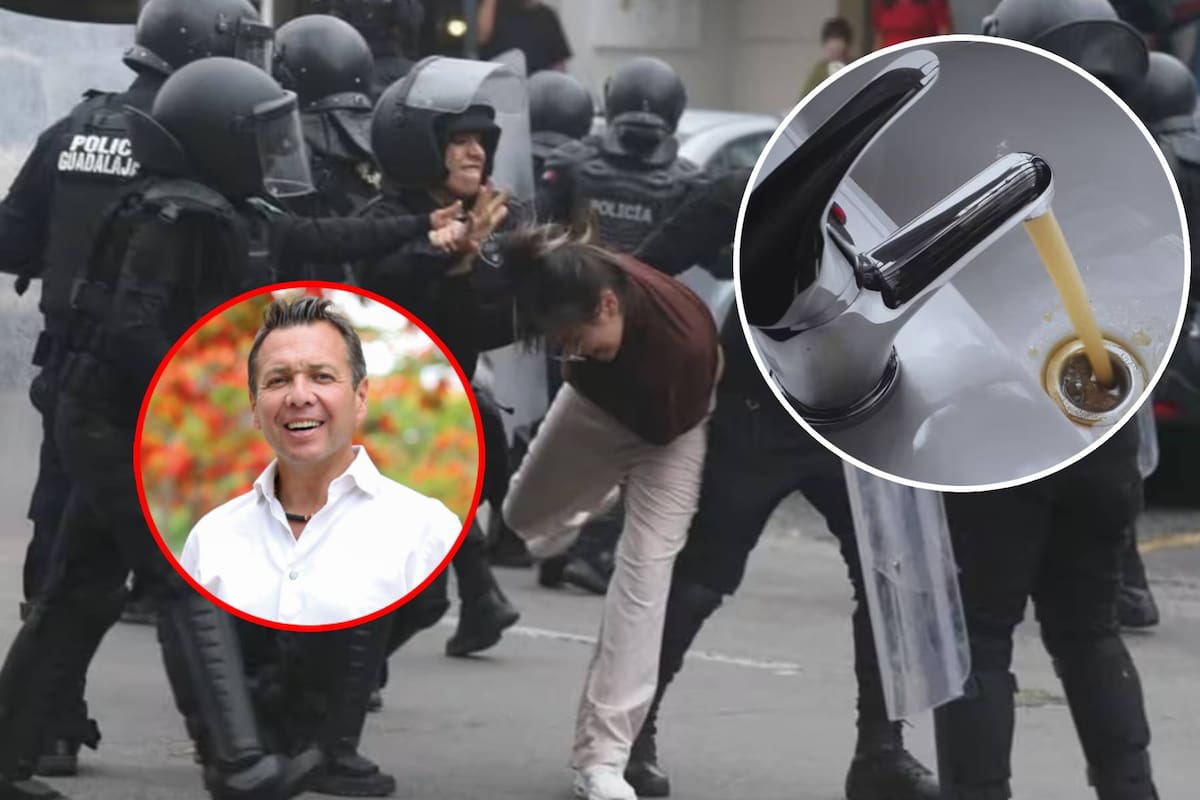 Pablo Lemus solo liberó 6 de 39 personas detenidas en protestas por agua sucia en Guadalajara tras responder a Sheinbaum y defender a policías, acusan a arrestados de “actos violentos”