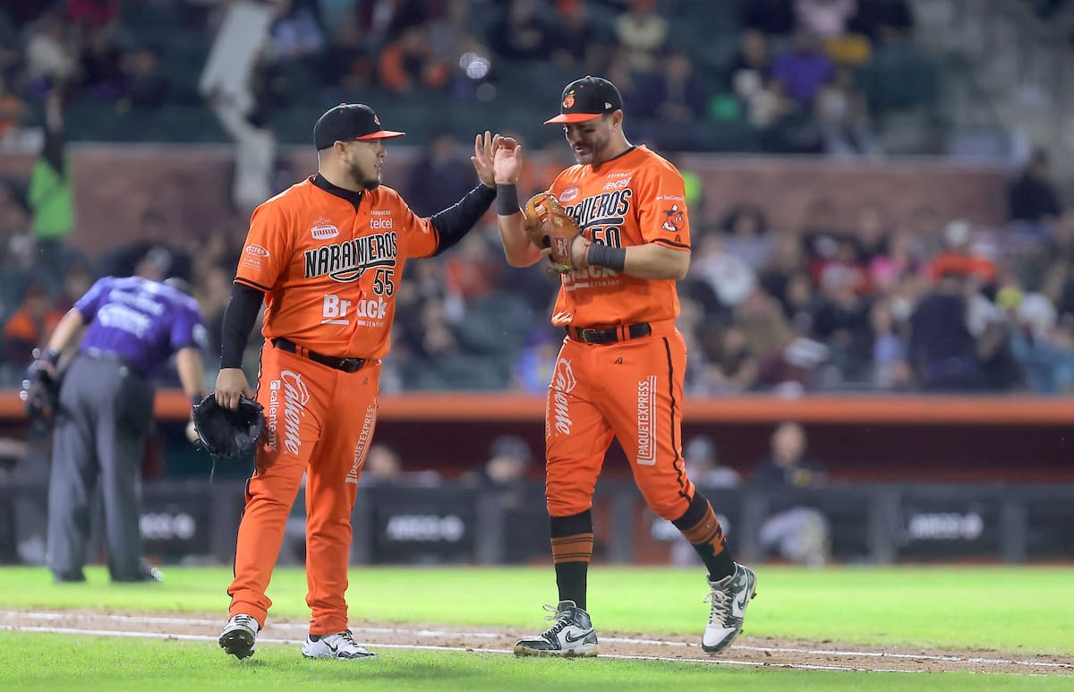 Samoyoa y bullpen de Naranjeros completan blanqueada a Cañeros.(Eleazar Escobar)