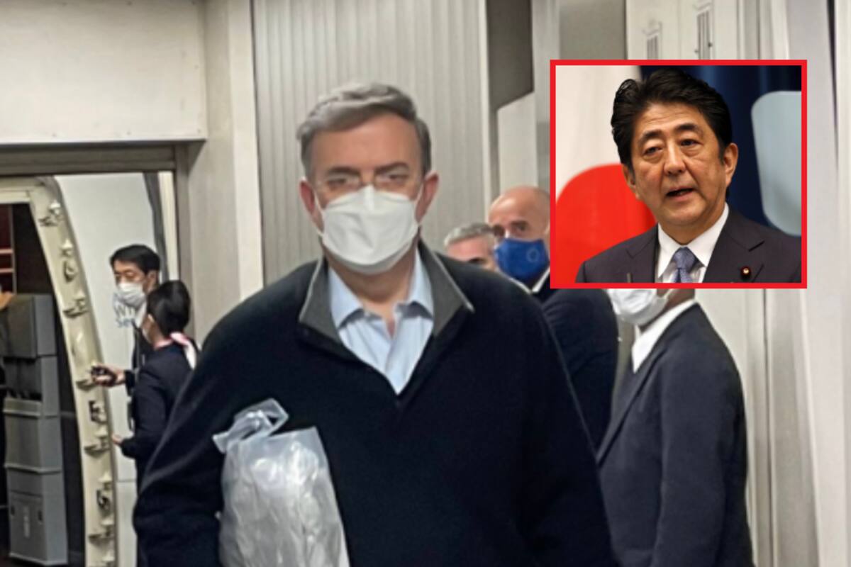 Marcelo Ebrard viaja a Japón para acudir al funeral de Shinzō Abe, ex primer ministro