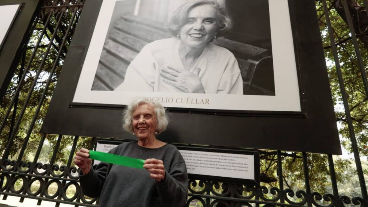 Elena Poniatowska protagoniza exposición fotográfica en CDMX / Foto: Secretaría de Cultura