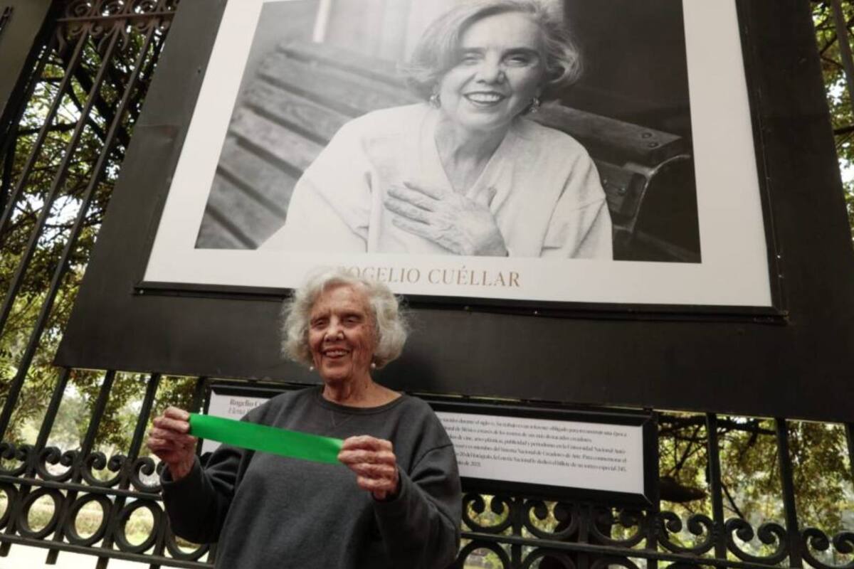 Elena Poniatowska protagoniza exposición fotográfica en CDMX
