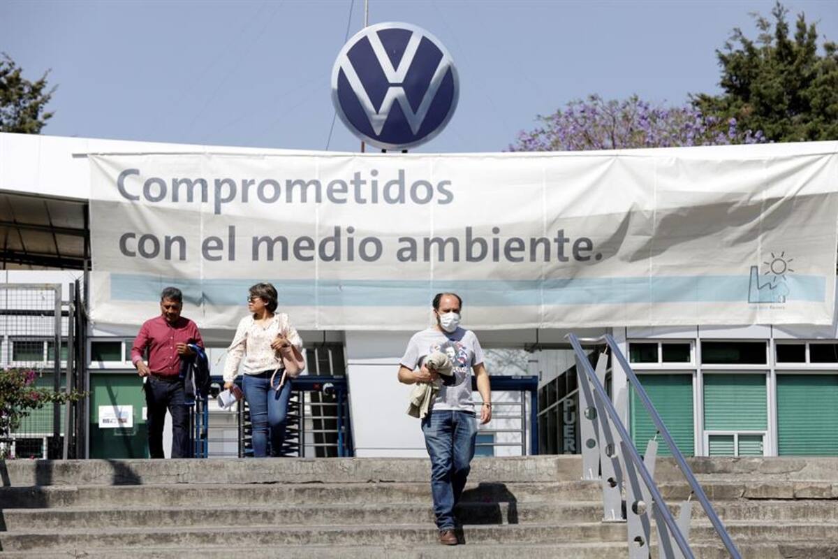 Volkswagen inicia paro preventivo por COVID-19 en Puebla