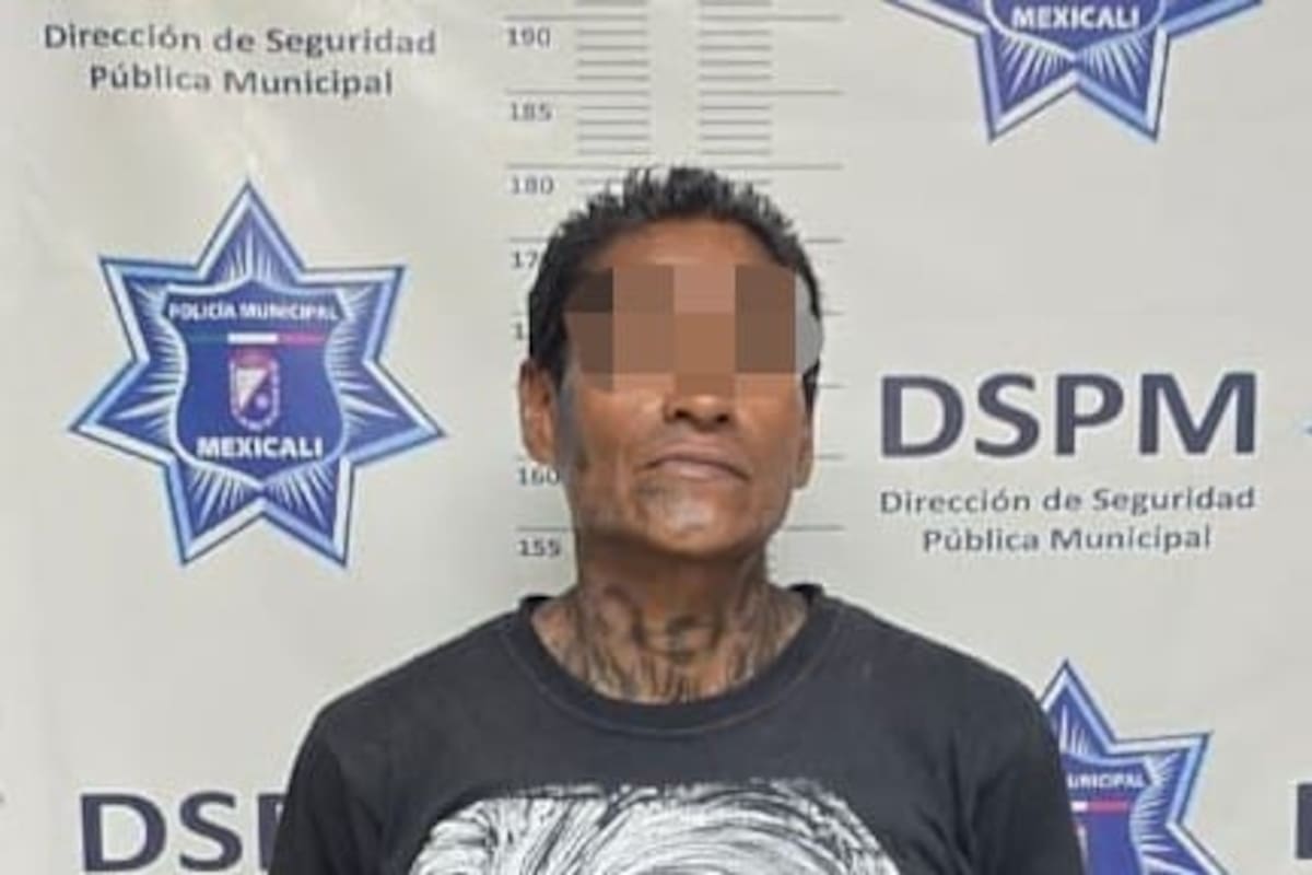 Detienen a hombre con droga en la Primera Sección