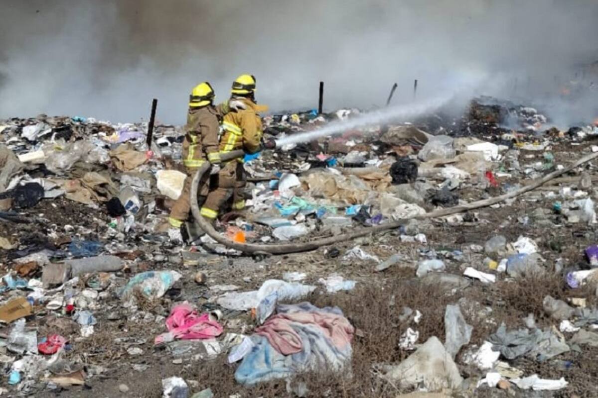 Clausuran basurero en San Quintín debido a incendios
