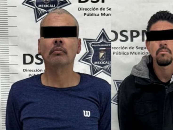 Caen hombres con pistola tras persecución policial