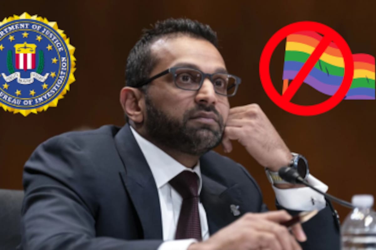 Empleado del FBI señalado por exhibir bandera LGBT habría sido removido de su cargo; versiones indican que Kash Patel despidió a trabajador por “mal juicio”