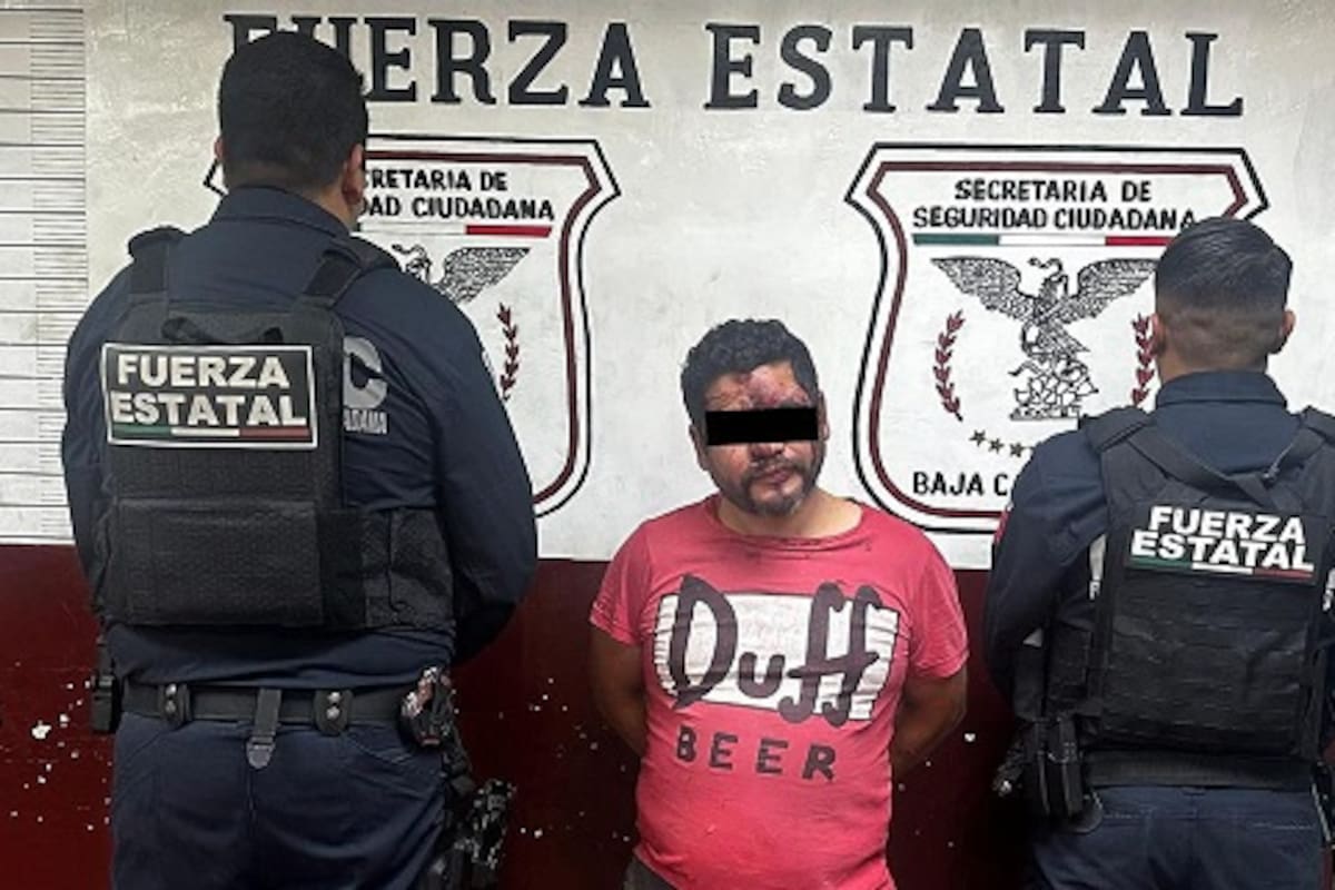 Detienen a dos por violencia familiar; uno agredió a su pareja frente a su bebé