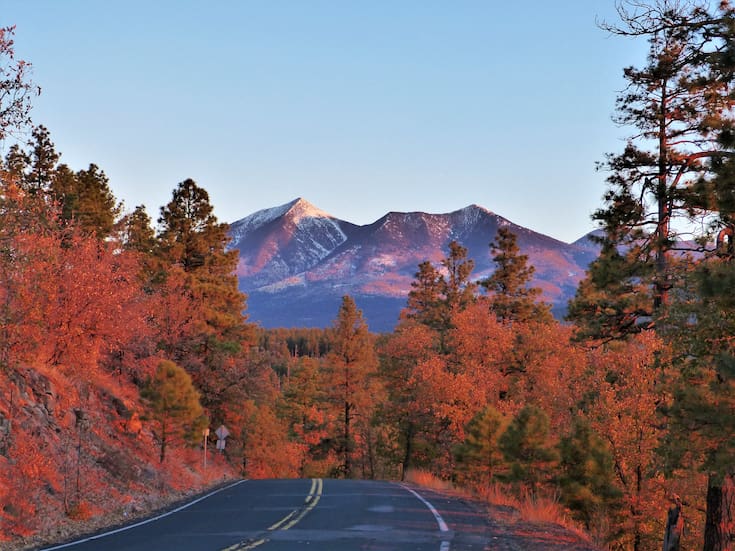 Visita “la capital del otoño” en Arizona