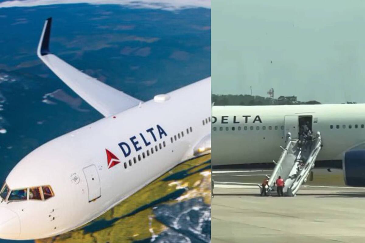 Avión de Delta se incendia en pista del aeropuerto de Orlando; logran evacuar a pasajeros