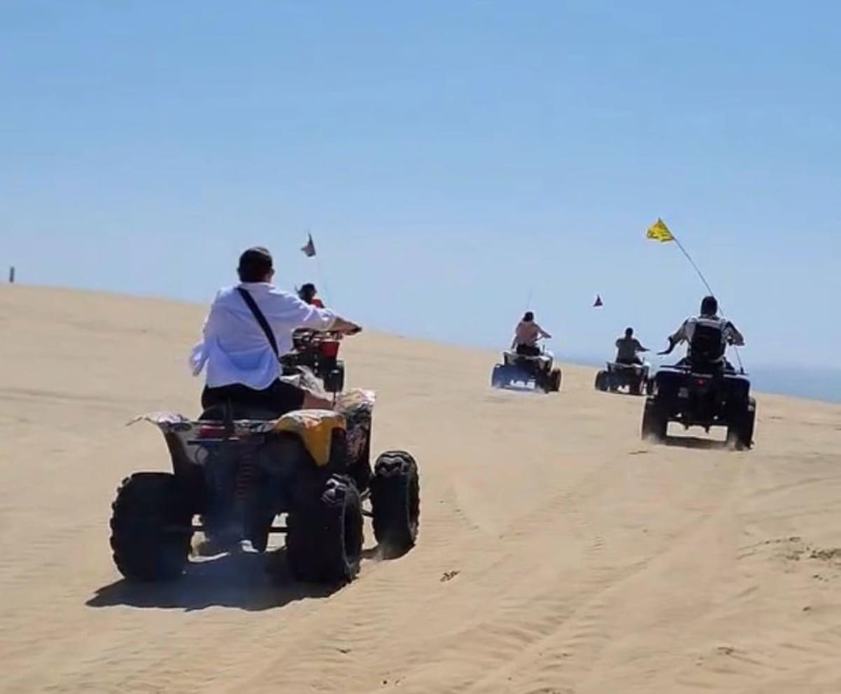 La zona reabrió con nuevos lineamientos que prohíben el ingreso de 4x4, razers y cuatrimotos, y buscan ordenar la actividad. Foto: Carmen Gutierrez