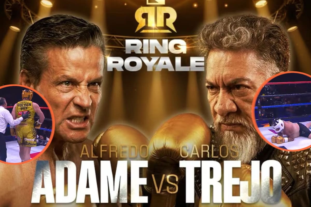 Alfredo Adame derrota a Carlos Trejo en 2 minutos durante el primer asalto de Ring Royale y confirma revancha para septiembre