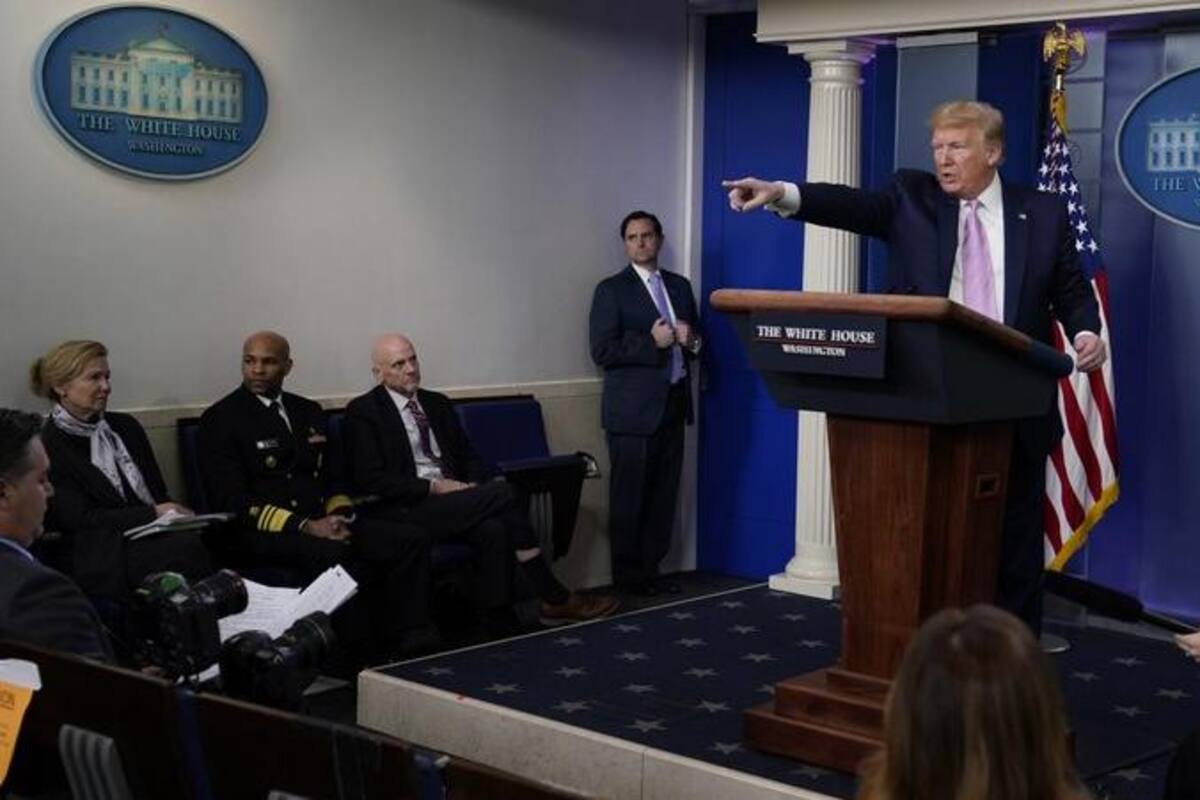 "Yo decidiré sobre confinamiento, no gobernadores": Trump