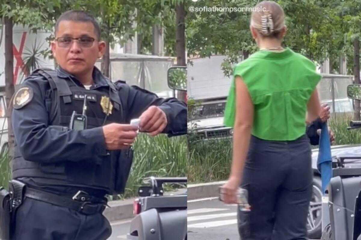 Mujer recibe críticas por dar mensaje a policía; le dicen 'whitexican'