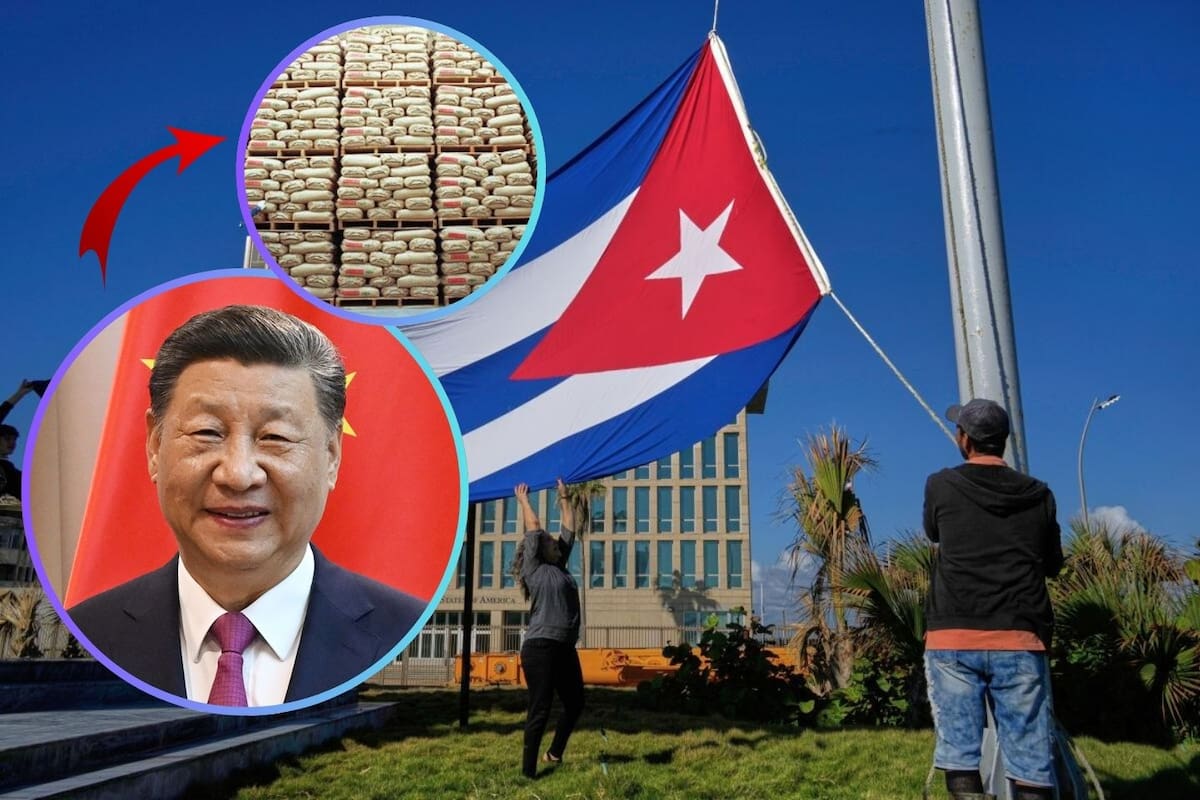 China mandó ayuda de 80 millones de dólares y un donativo de 60 mil toneladas de arroz a Cuba en medio de crisis