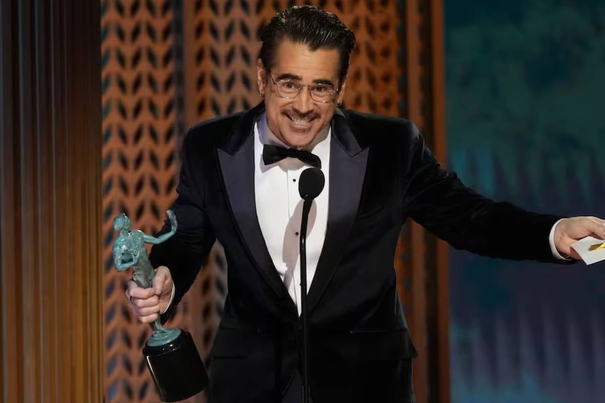 Colin Farrell consigue su tercer galardón por ‘The Penguin’