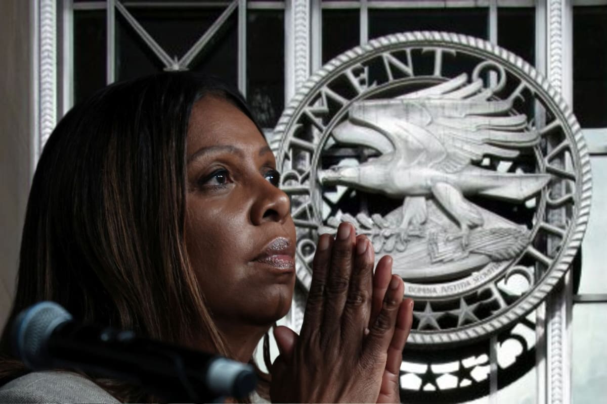 El Departamento de Justicia amplía investigación contra Letitia James por casos de Trump y la NRA