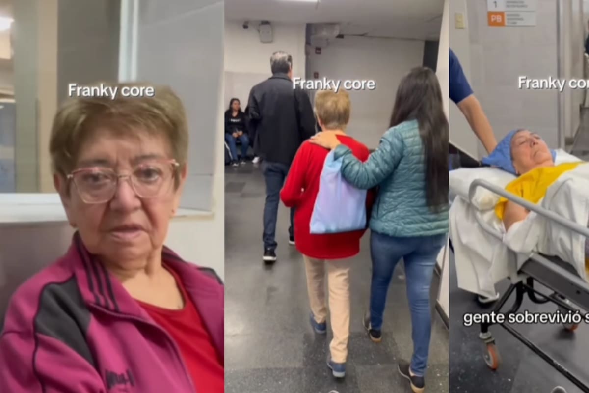 “La trajimos a que la operen por viva”: joven comparte la broma que le hicieron a su abuela