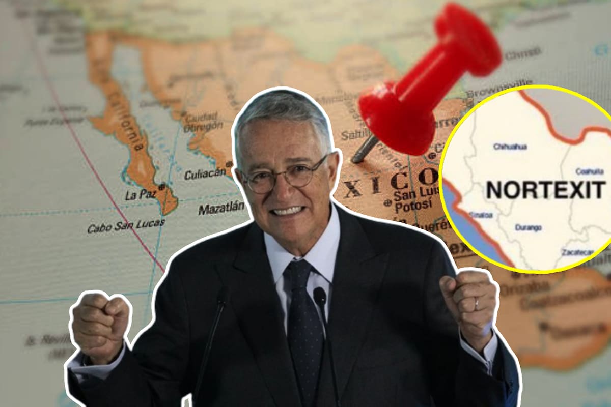 “Nortexit”: Ricardo Salinas Pliego propone separa el norte de México del resto del país y muestra cómo se vería el nuevo mapa