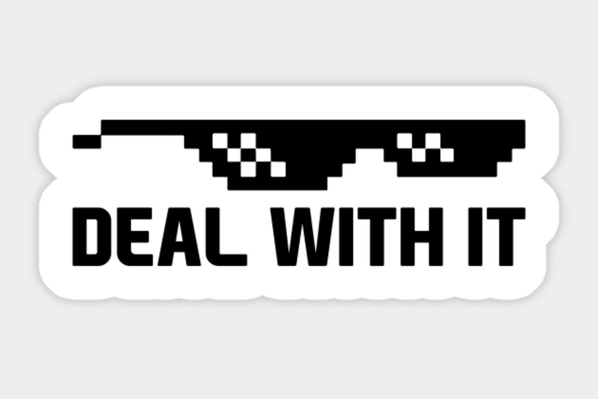 Artista vende los derechos digitales del meme 'Deal with it' por 23 mil dólares