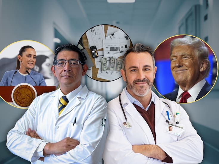 Mientras en México un médico gana menos de 9 mil pesos al mes, en EEUU su salario llega hasta los 360 mil