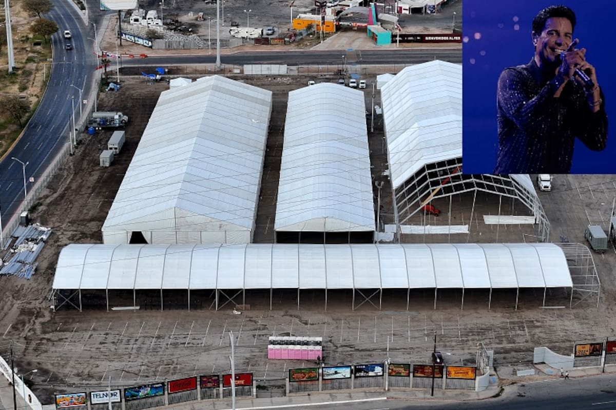 Frenan venta de boletos en concierto de Chayanne por carpas para migrantes en el FEX