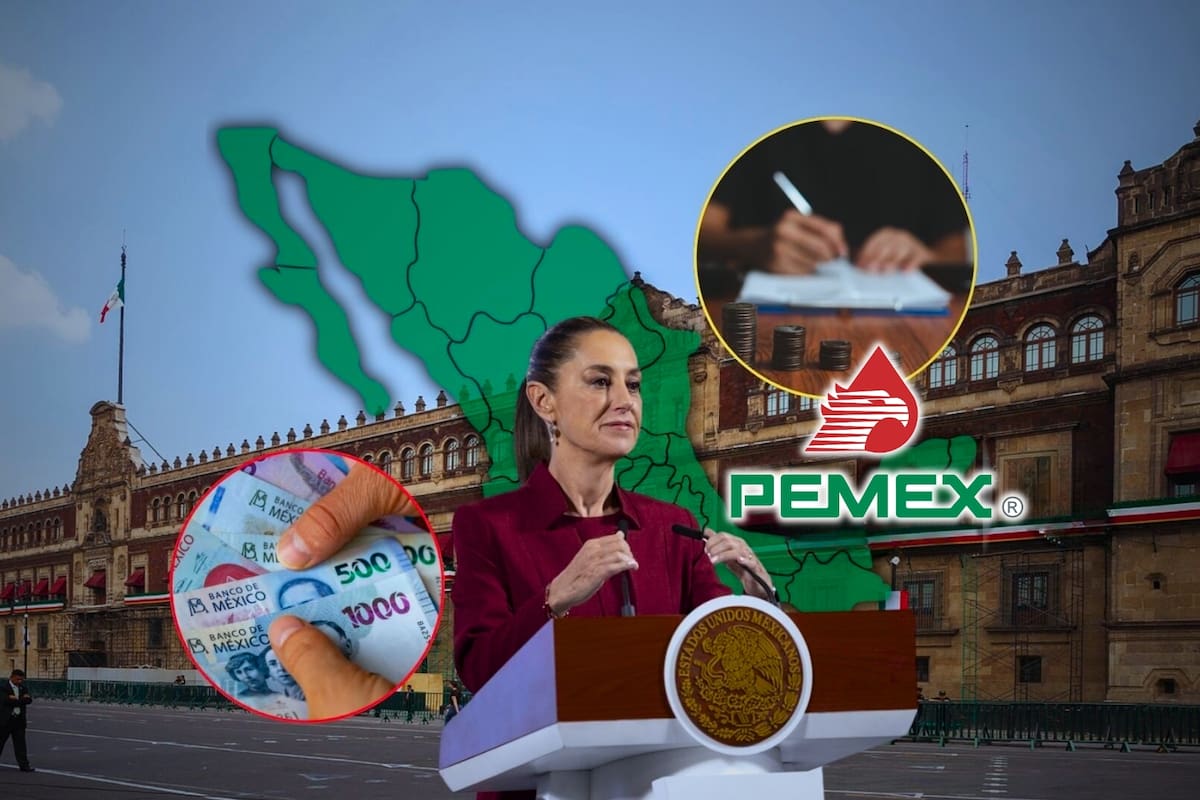 Deuda de México creció a más de la mitad del PIB por Pemex (con pérdidas de 100 mil millones de dólares) y el gasto rígido, presionando al gobierno de Claudia Sheinbaum ante el riesgo de encarecer las tasas de interés para los ciudadanos