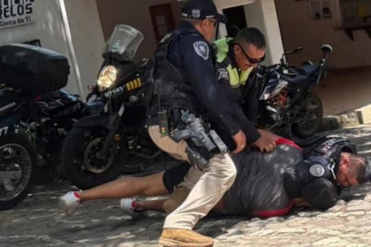 Policías secuestran a una pareja mientras compraba helado en Tepoztlán; esto se sabe del polémico caso