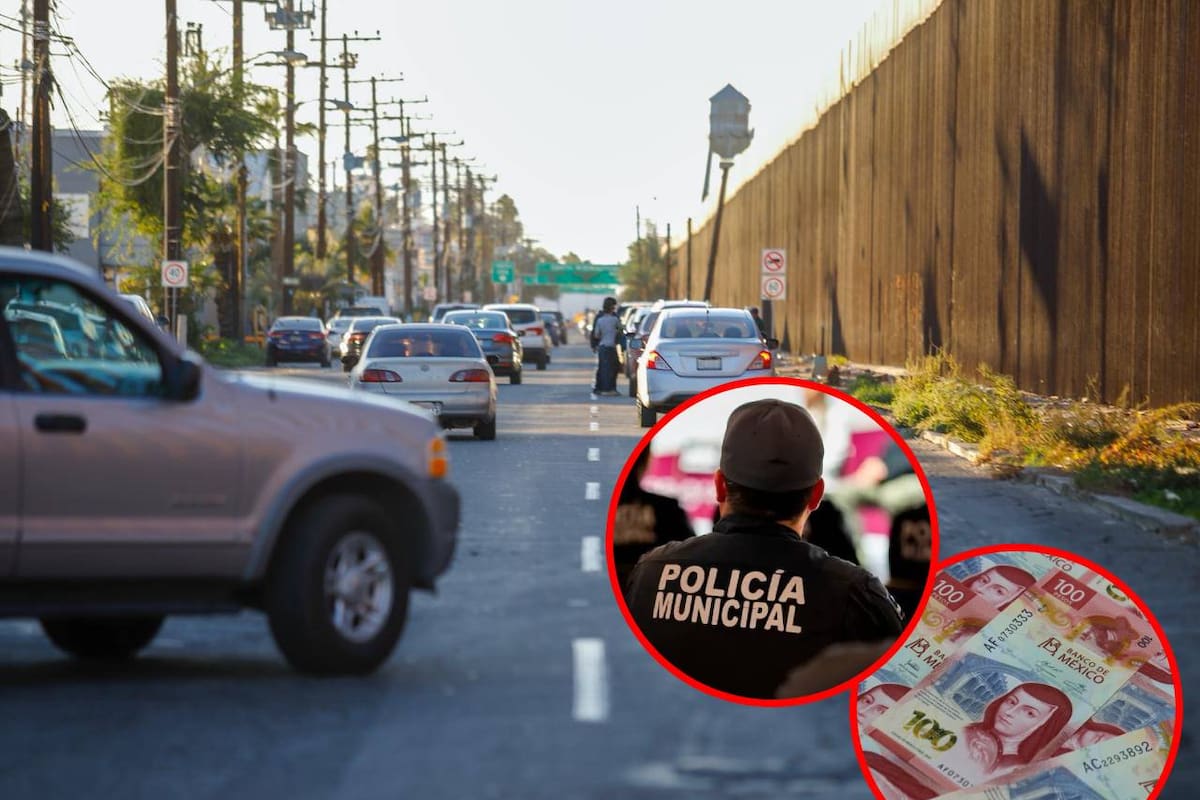 ¡Confirmado! Meterse a la fila para cruzar a Estados Unidos en México sí tiene multa de hasta $4,300 pesos y sanciones adicionales que pueden incluir corralón