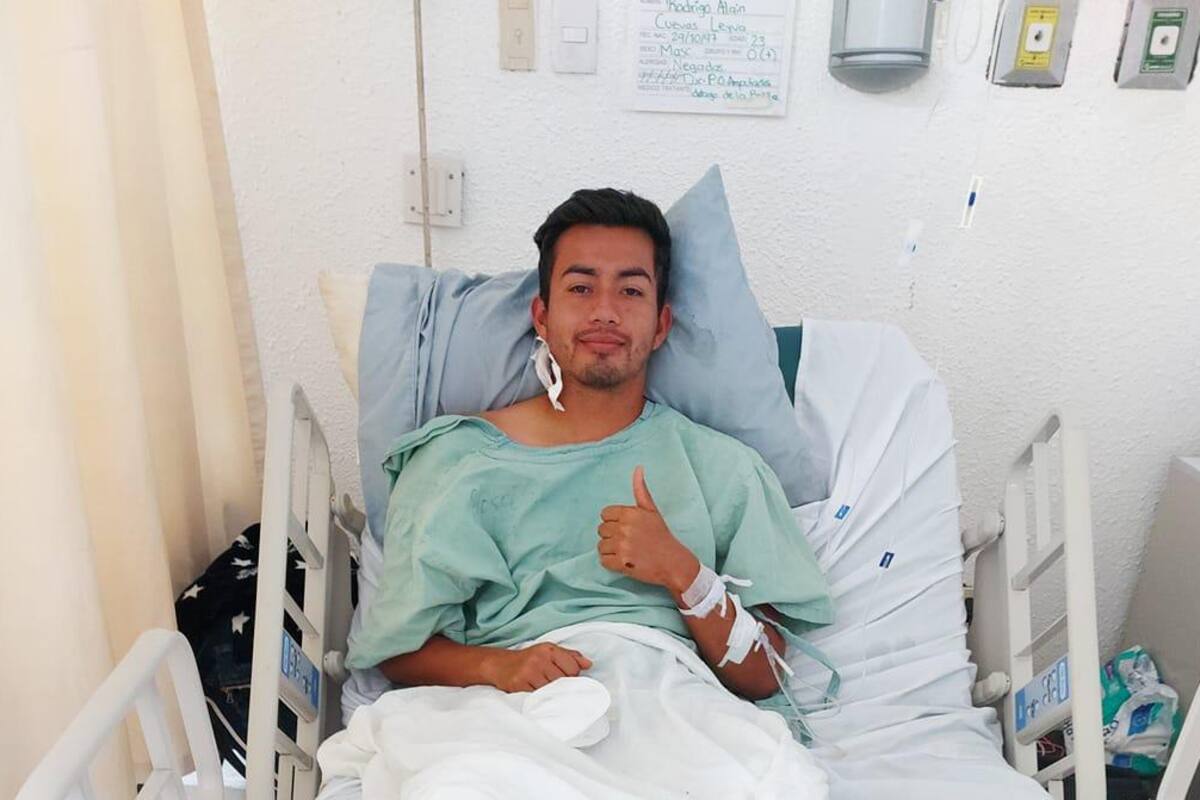 Futbolista mexicano pierde una pierna tras sufrir descarga eléctrica