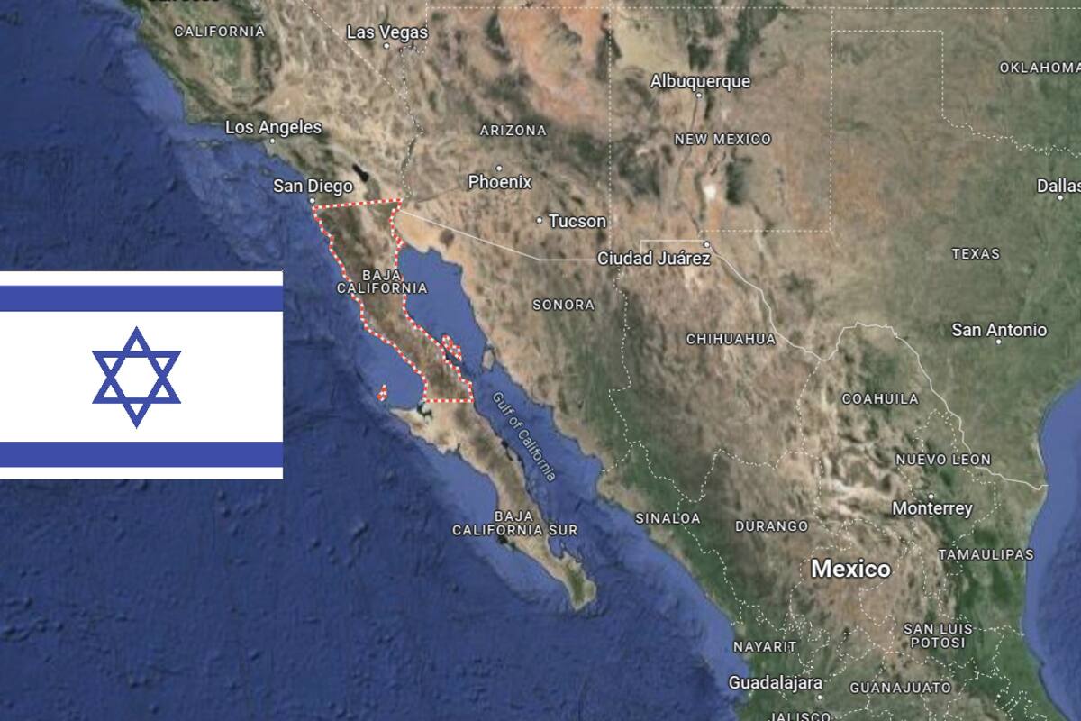 ¿Querían establecer Israel en Baja California?
