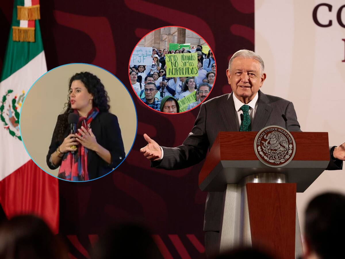 AMLO sostiene que "es ilegal lo que están haciendo" los trabajadores del Poder Judicial. | Crédito: EFE/El Universal