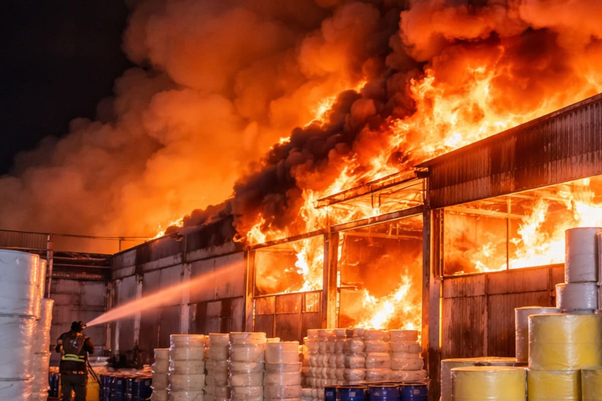 Clausuran bodega de poliuretanos tras incendio en Estado de México, confirman que operaba de forma clandestina y almacenaba químicos inflamables; el incidente obligó a evacuar viviendas y desplegar un amplio operativo de emergencia