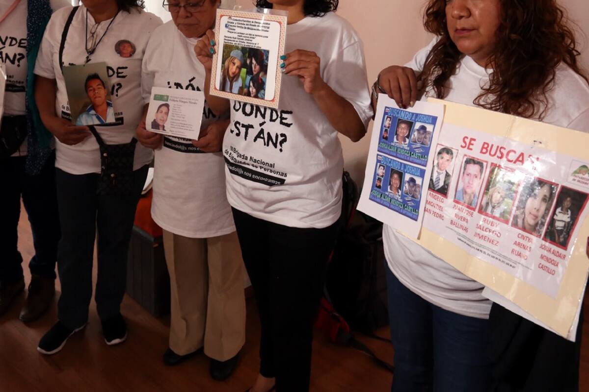 Familiares de desaparecidos podrán recibir pensiones de las víctimas