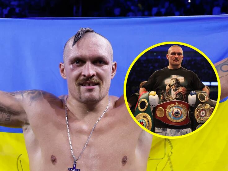 ¿Cuántas peleas más le quedan a Oleksandr Usyk en su carrera? El boxeador lo revela