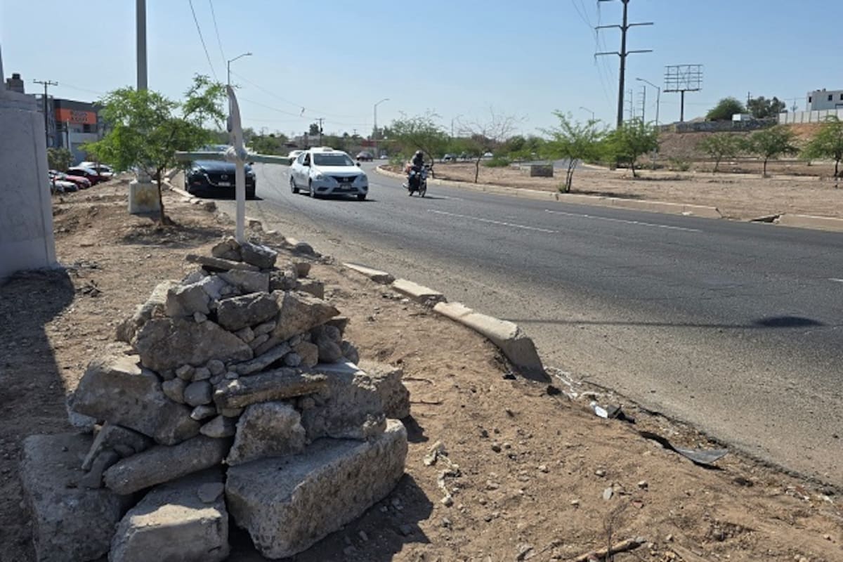 Muere motociclista al derrapar en curva del bulevar Río Nuevo