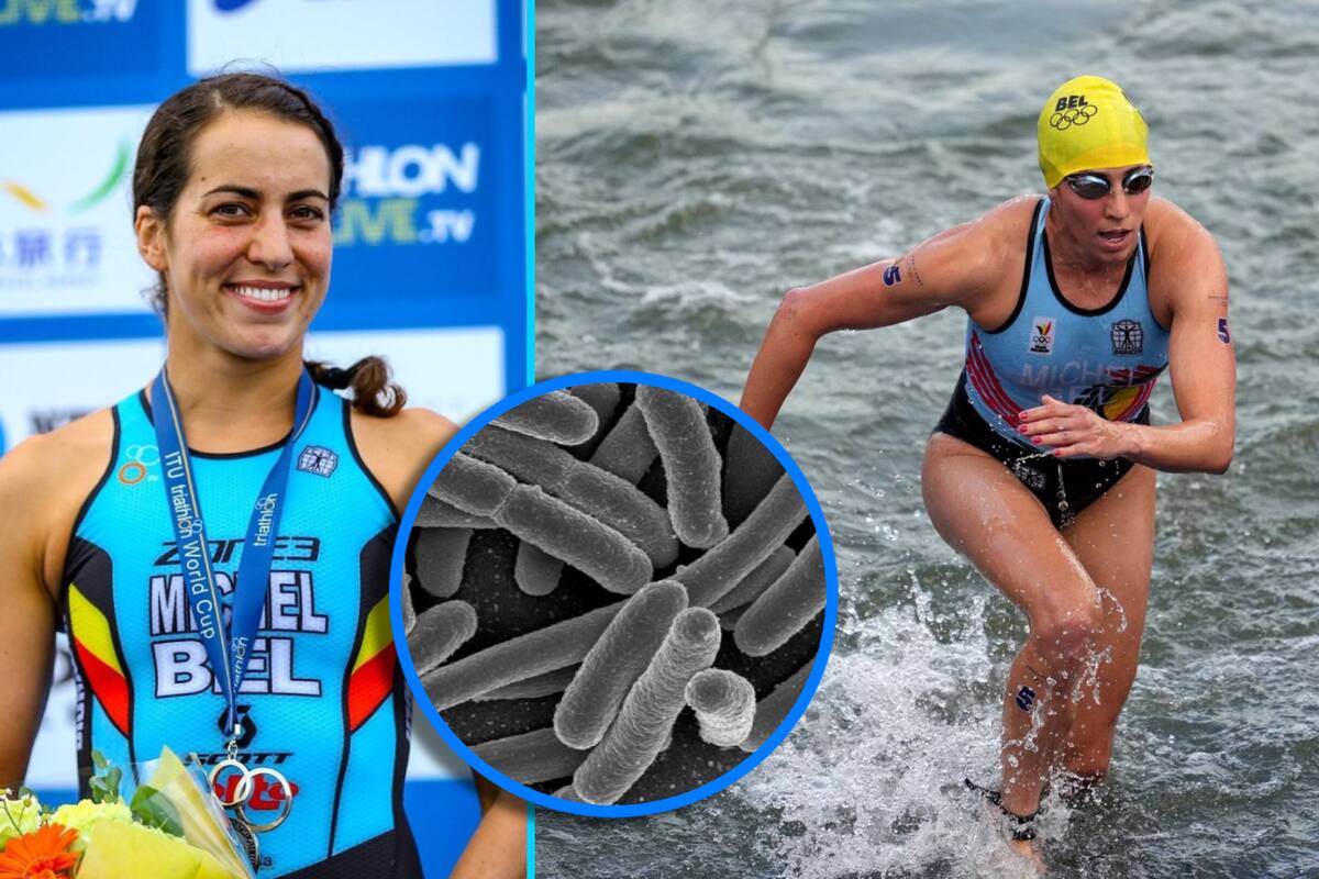 ¿Qué es la “e-coli”, bacteria en Río Sena que causó hospitalización de triatleta belga?