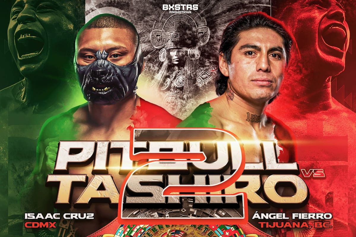 ‘Pitbull’ Cruz vs ‘Tashiro’ Fierro 2: ¿A qué hora y por dónde ver EN VIVO la pelea de box del 19 de julio?