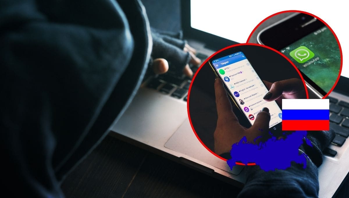 El Ministerio del Interior de Rusia informó que Telegram y WhatsApp concentran la mayoría de los delitos cometidos en línea.