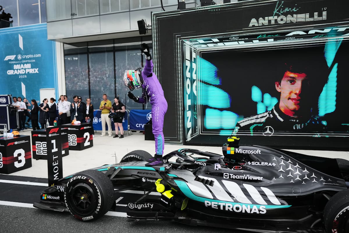 Antonelli consigue su tercer victoria en la tempodara en el Gran Premio de Miami; ¿Cómo le fue a ‘Checo’ Pérez?