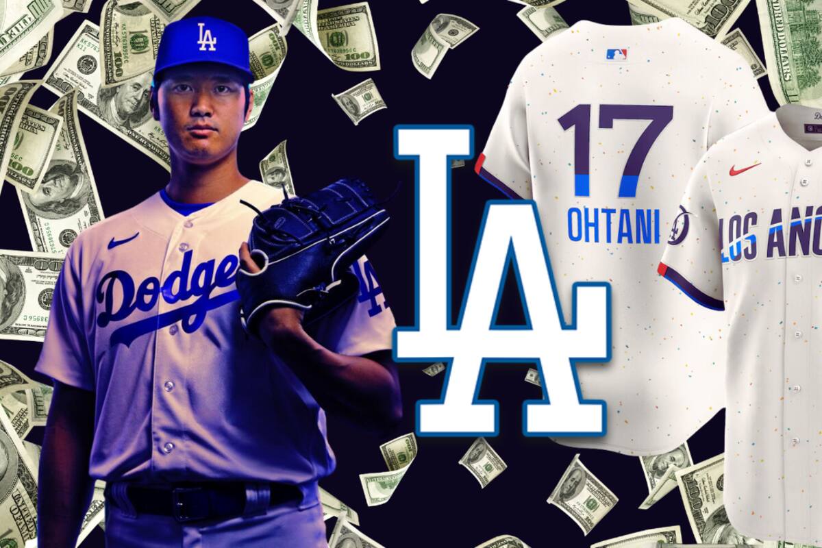 ¡Oficial! Shohei Ohtani encabeza la lista de camisetas más vendidas de la MLB esta temporada 2024