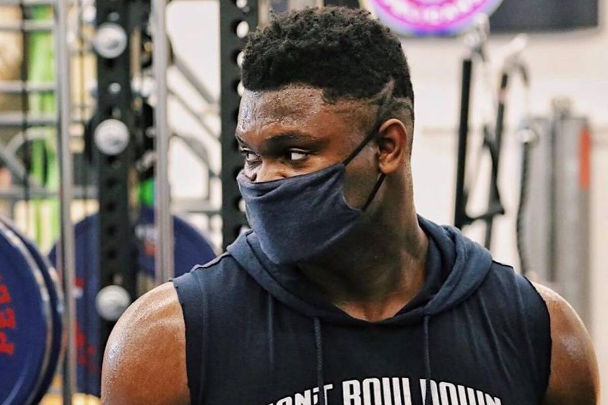 Zion Williamson se reencontró con su niño interior durante la cuarentena
